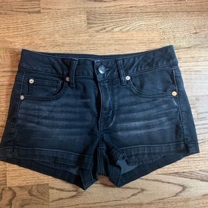 American Eagle super super stretch jean shorts